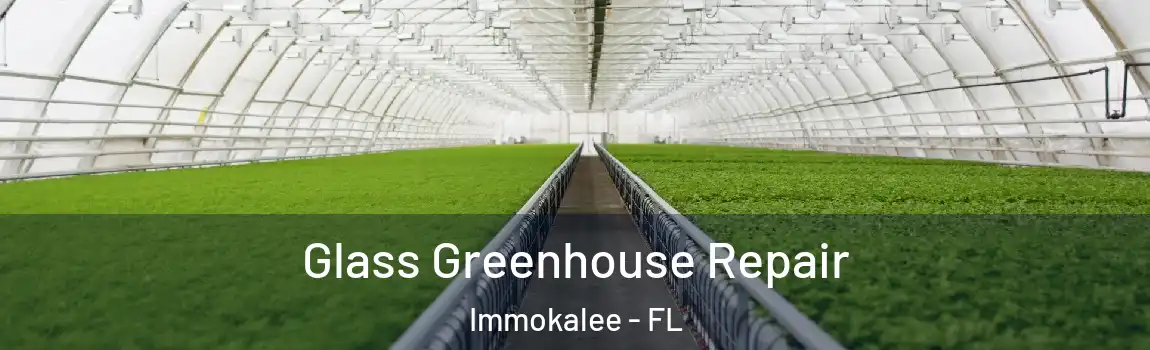 Glass Greenhouse Repair Immokalee - FL